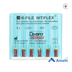 Інструмент ручний K-File Nitiflex №25, 25 мм (Dentsply Sirona), 6 шт./пак